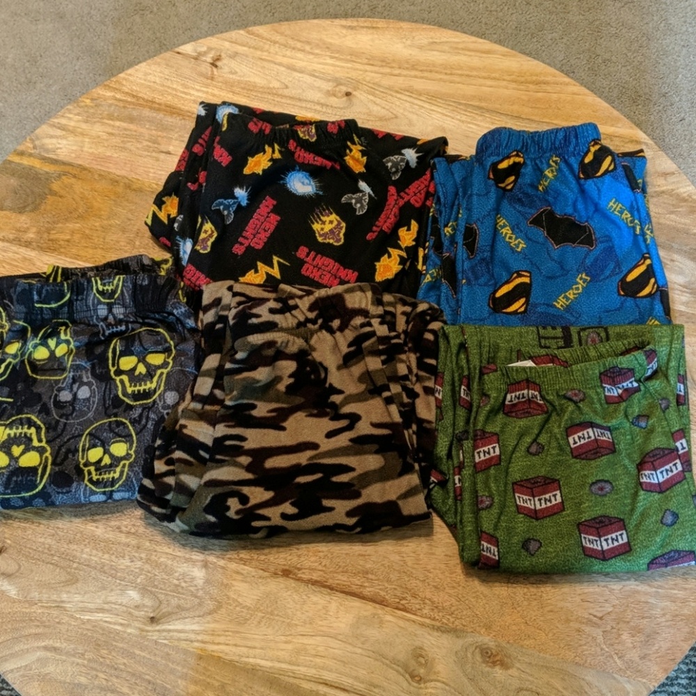 Pajama bottoms bundle size 10/12